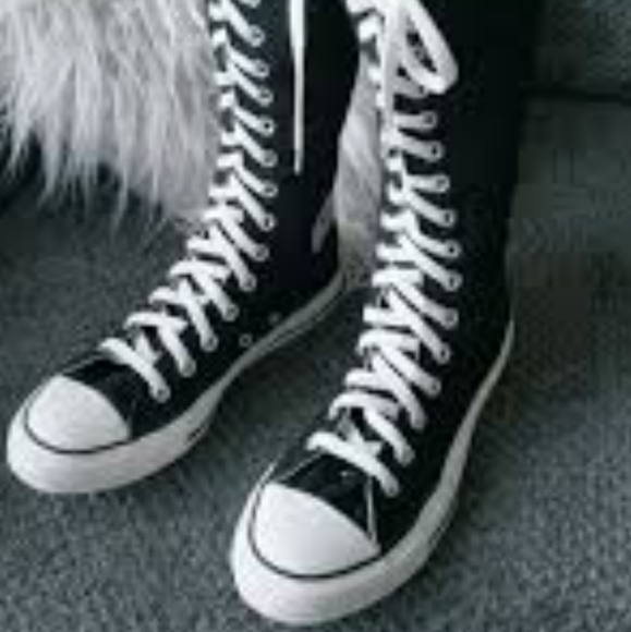 chuck taylor knee high tops